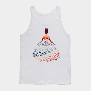 Women Art Butterfly Tank Top